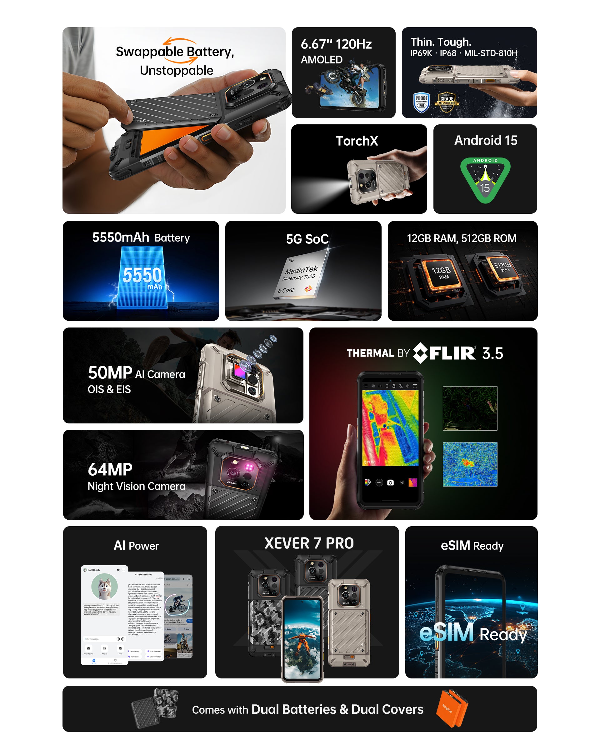 RugOne Xever 7 Pro feature 2